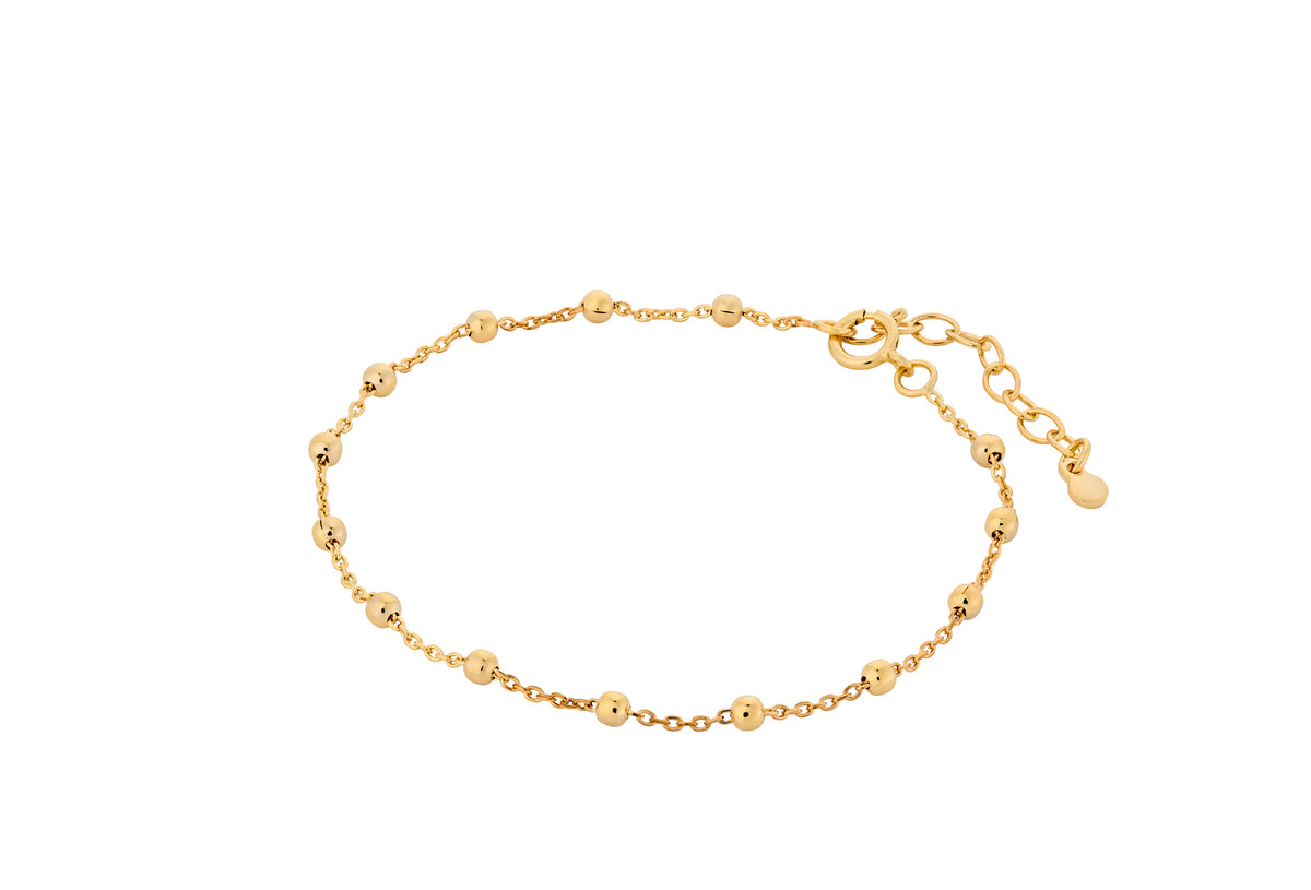 Pernille Corydon - Forgyldt VEGA armbånd - Model: B-718-GP