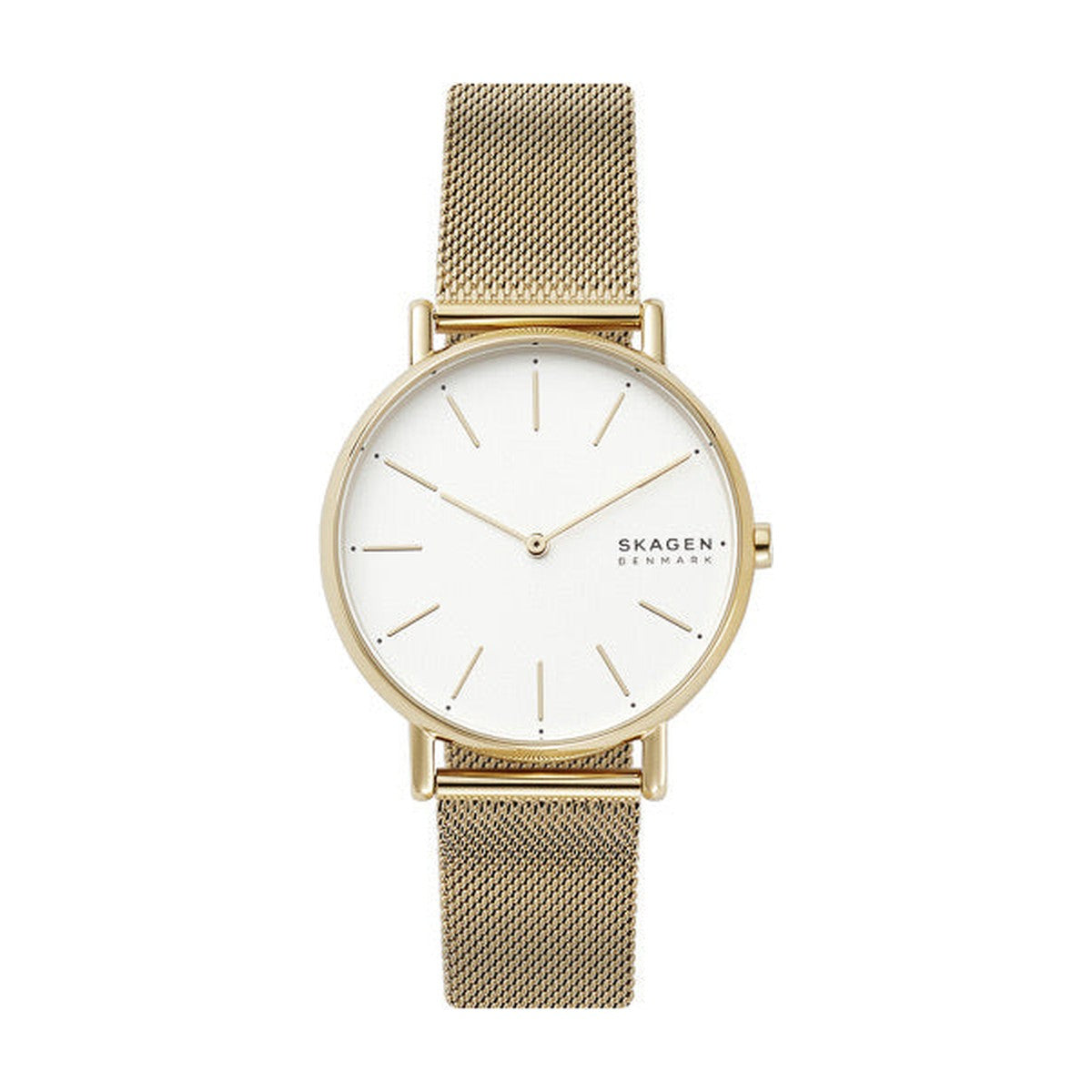 Køb Skagen - Herre ur - Forgyldt herreur med mesh lænke - Modelnr. SKW2795 hos Guldsmed Smeds
