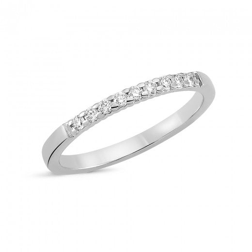 Køb Nuran -  Lucca - Diamant guld ring,14 kt. hvidguld - Model: A2428 015 HG hos Guldsmed Smeds