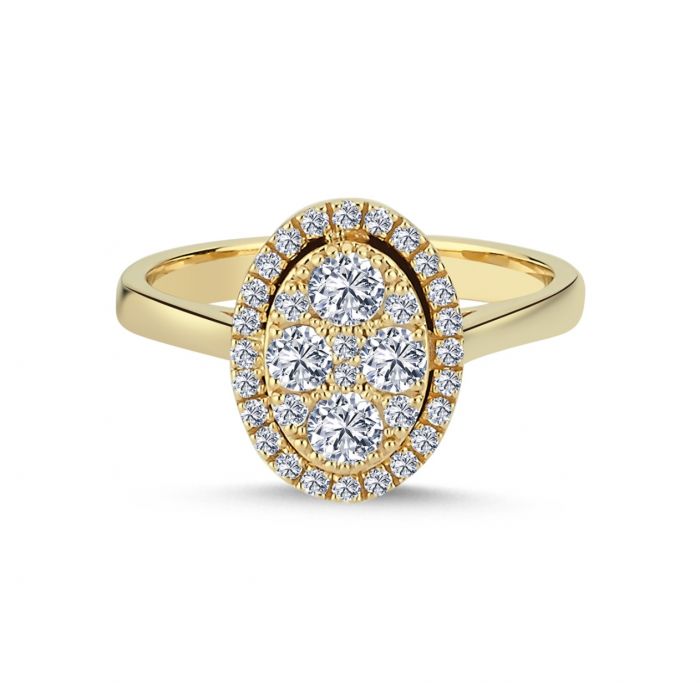 Nuran - 14 kt. ring POSH med 0,64 ct. w/si diamanter - Model: R1053 064 RG