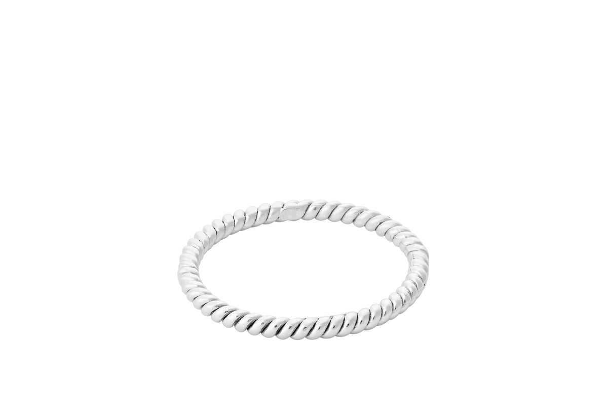 Pernille Corydon - Sølv TWISTED ring - Model: R-229-S