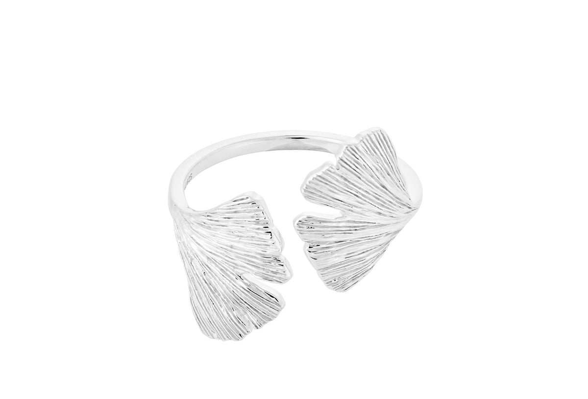 Pernille Corydon - Sølv BILOBA ring - Model: R-343-S