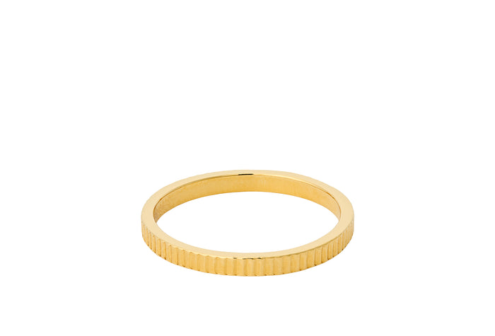 Pernille Corydon - Sea Reflection - Forgyldt ring - Model: R-484-GP