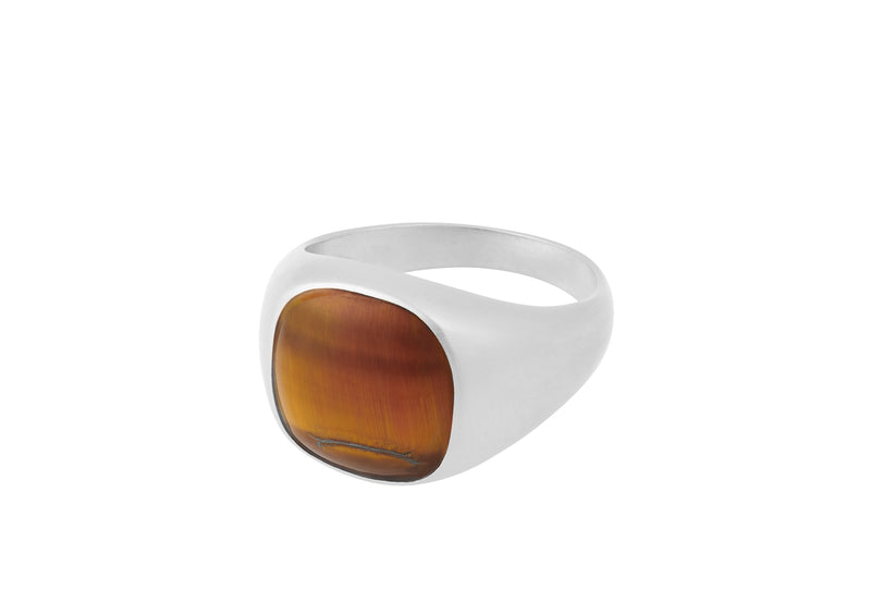 Køb Pernille Corydon - TIGER EYE - Sølv ring - Model: R-821-S hos Guldsmed Smeds