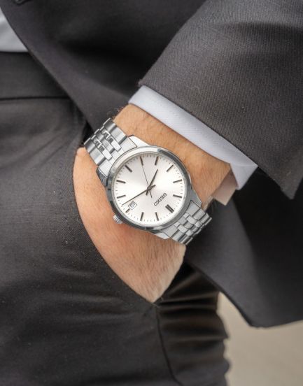 Seiko - Herreur med lænke og dato - Model: SUR397P1