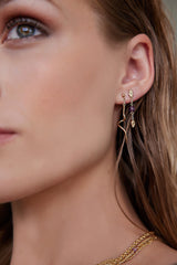 Jeberg Jewellery - Forgyldt Twirl Petite ørering - Model: 50910