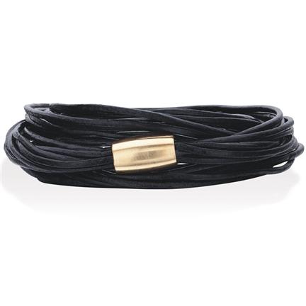 Køb Scrouples - Wish armbånd sort 9rk fg.magnetlås 54cm - Modelnr.: w-16054 hos Guldsmed Smeds