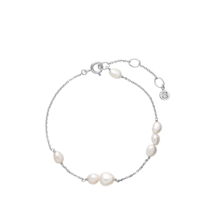 Sistie - Ella Armbånd, sølv - Model: z3040sws-white